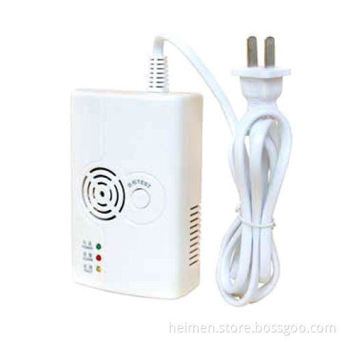 220V AC Network Natural Gas Sensor with Shut-off Valve, Semiconductor sensor CE MarkNew